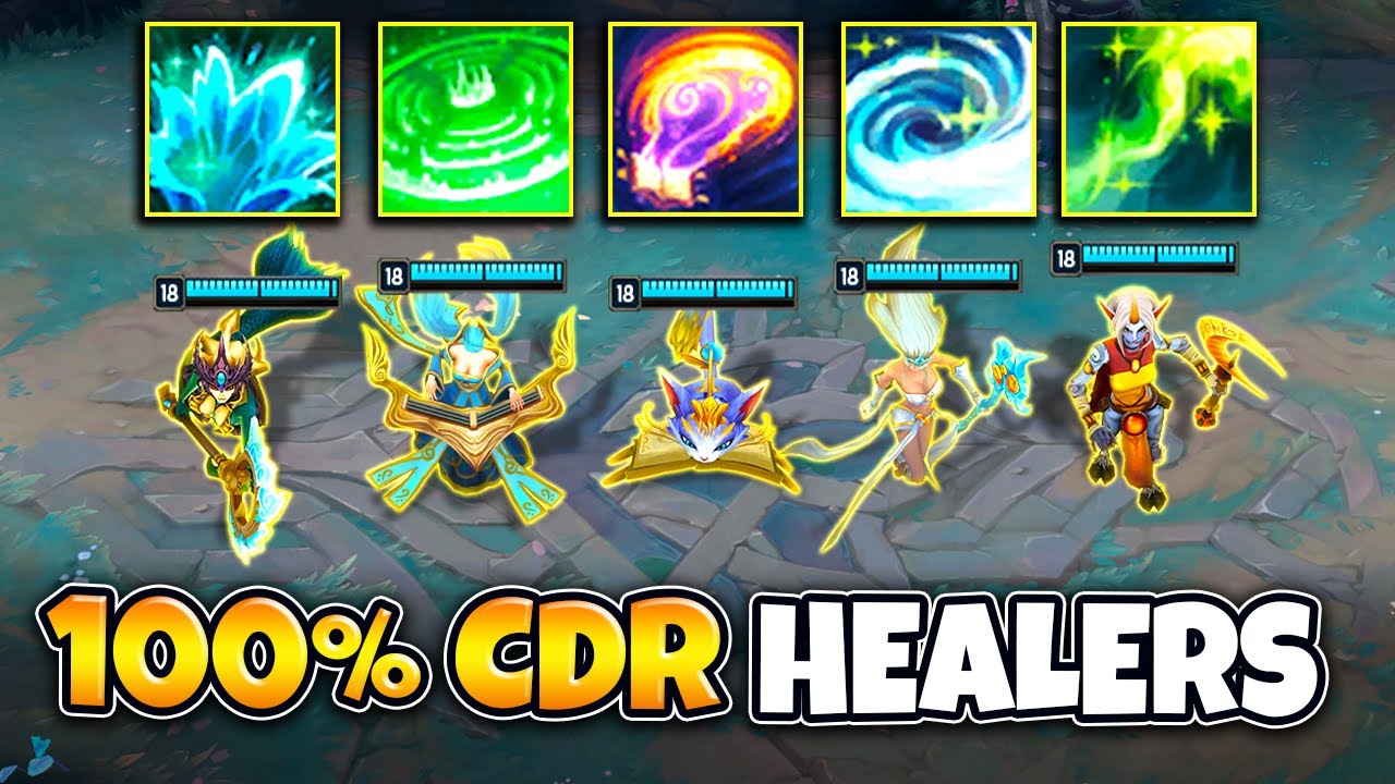 WE GAVE 5 HEALERS 100% CDR AND NOBODY CAN DIE