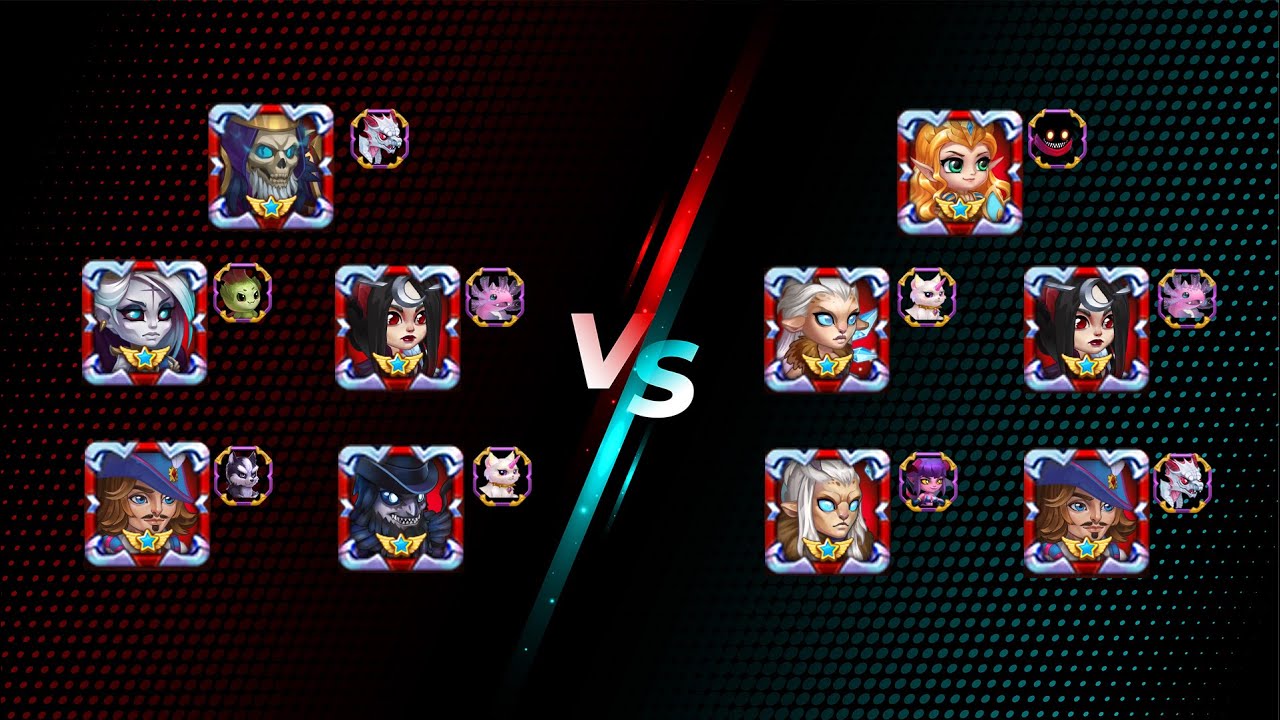 Hero Wars | Undead Team Vs Twins