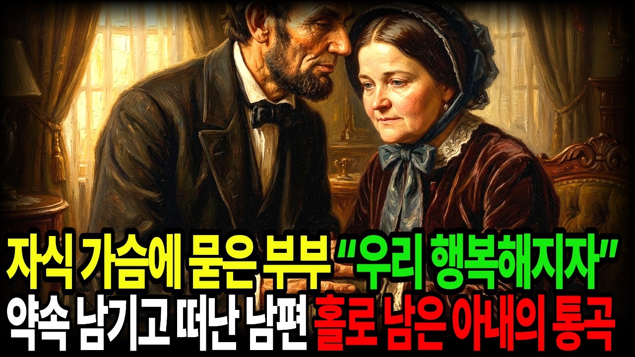 자식 가슴에 묻은 부부 “우리 이제 행복해지자” 약속 남기고 떠난 남편, 홀로 남은 아내의 통곡