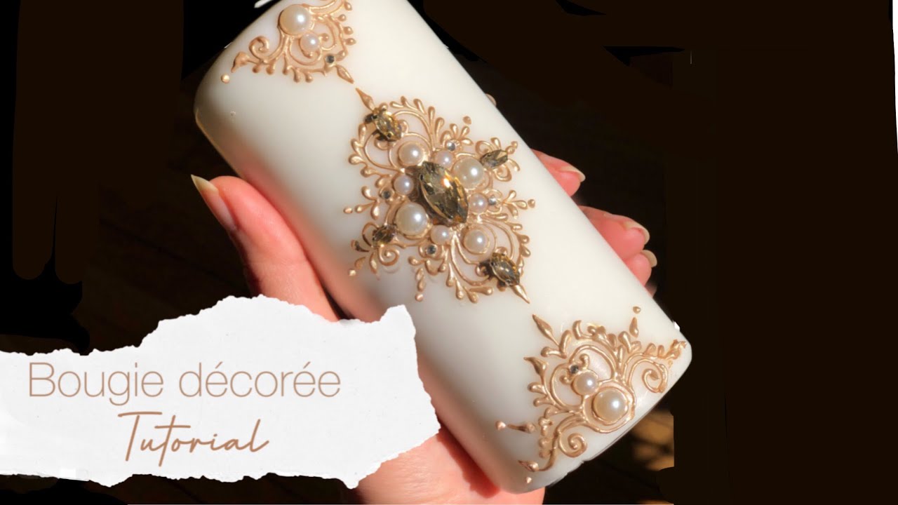 Bougie personnalisée/ behind the scenes