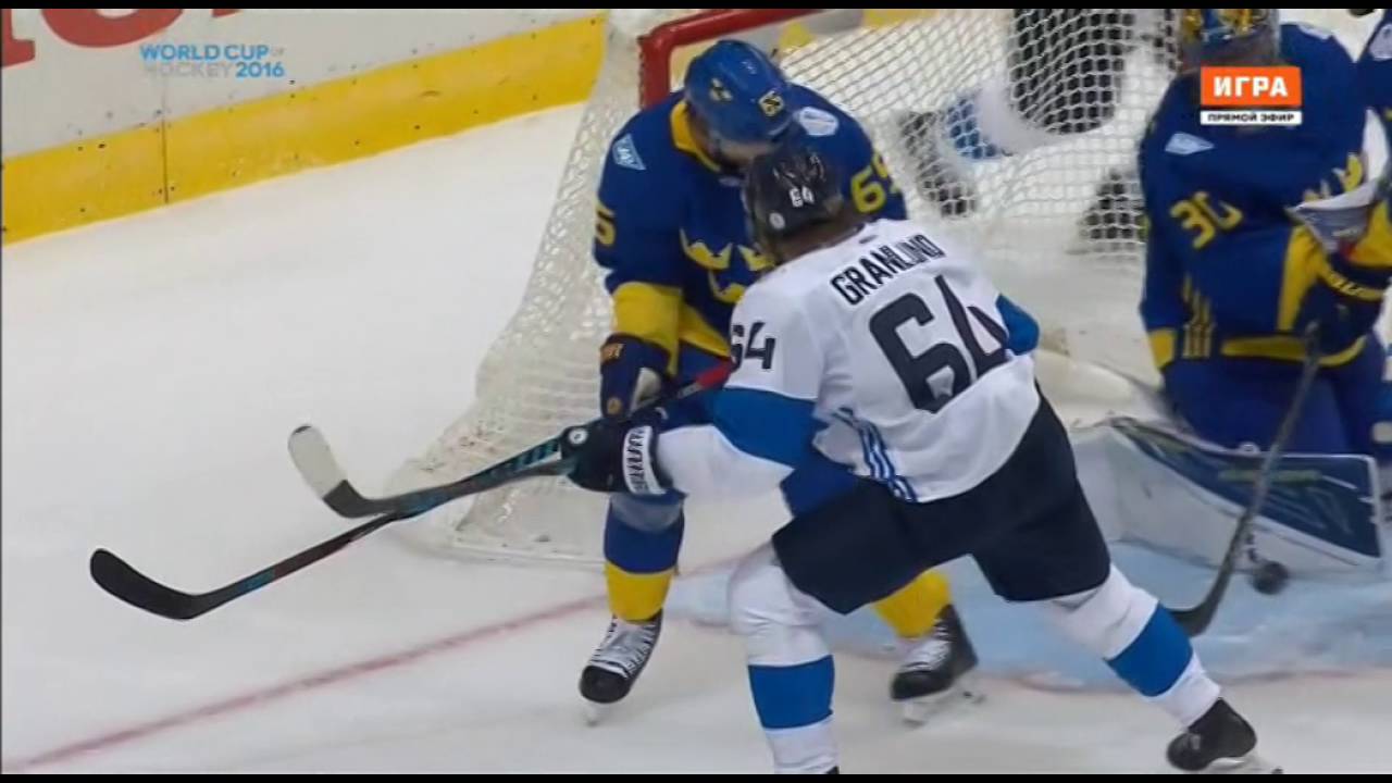 World Cup of hockey 2016. Highlights. Finland vs Sweden. 20.09.2016.