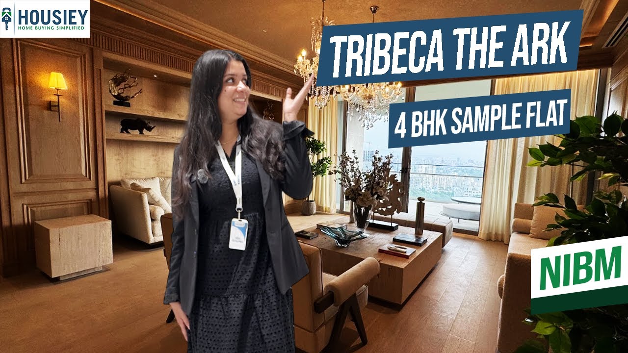 Tribeca The Ark Pune | 4 BHK Sample Flat Tour [2025] | Tribeca Nibm Project
