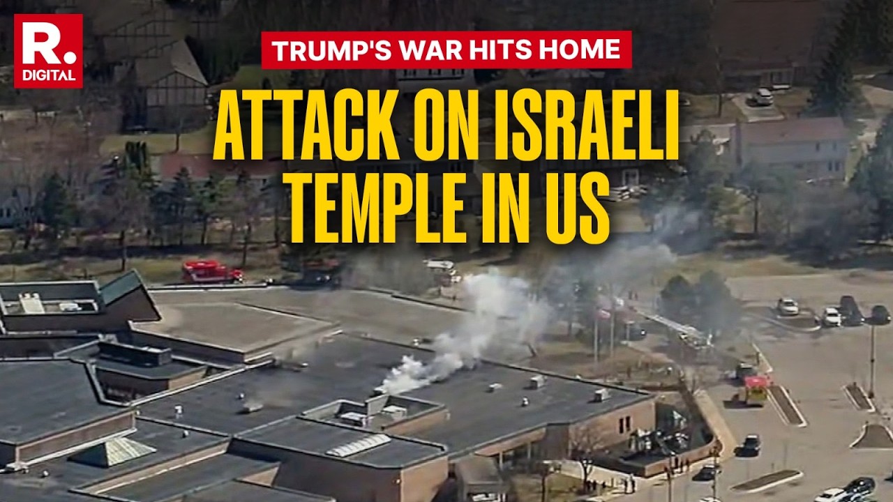 Shooter Rams Car Into Synagogue, Suspect's Ties With Israel-Lebanon Strikes | US-Israel Iran War
