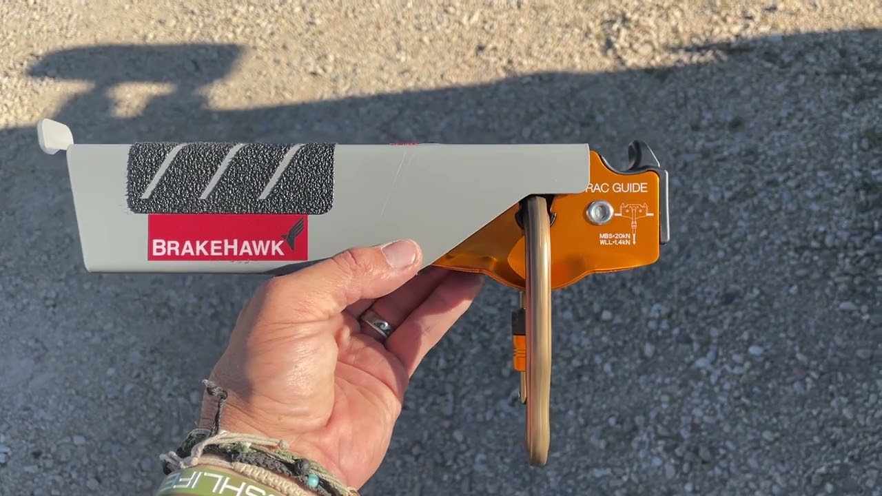 Breakhawk and Petzl trac Guide trolley review.