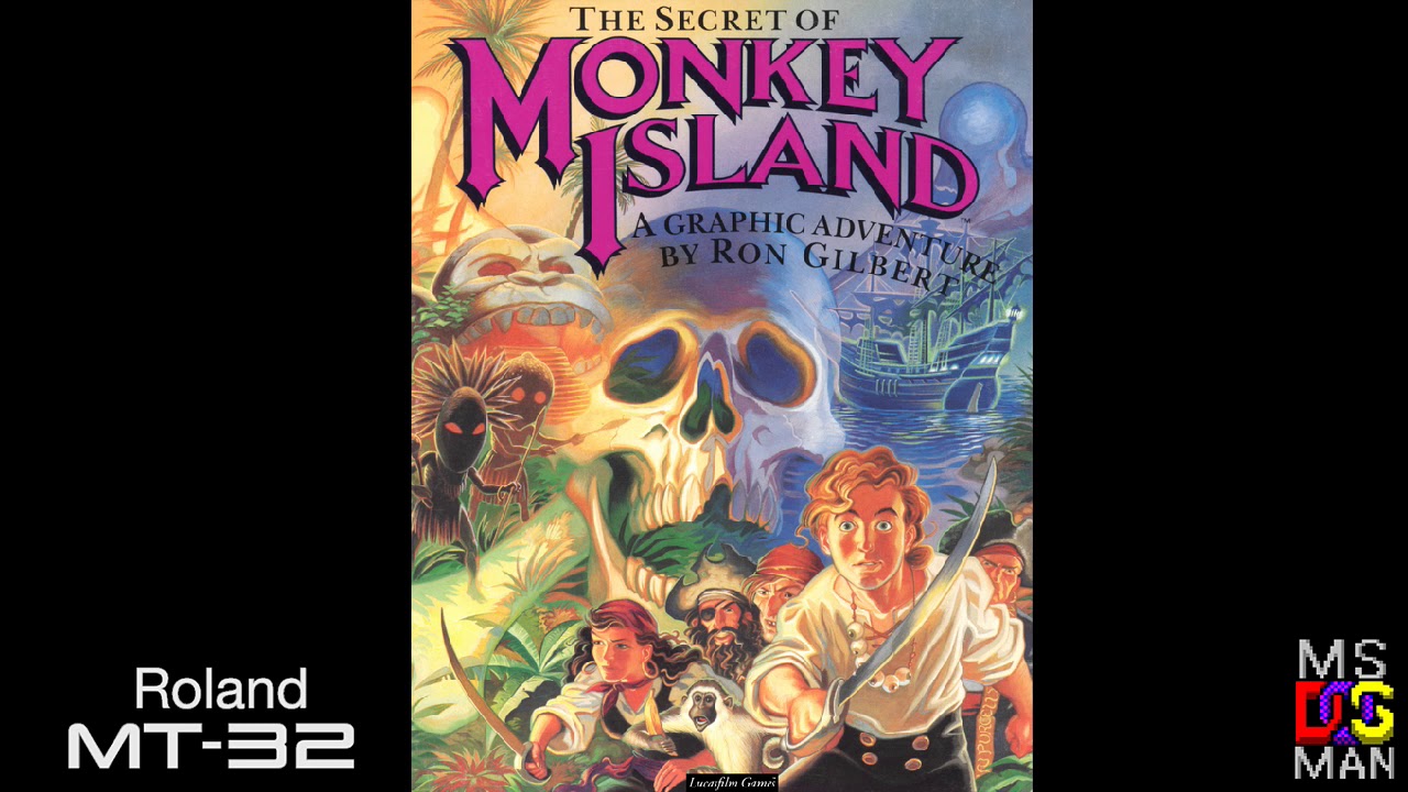 The Secret of Monkey Island Theme and Soundtrack [MIDI, MT-32]