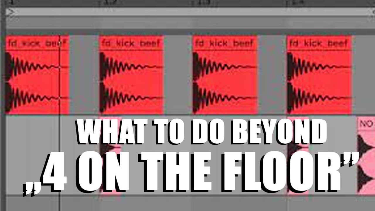 How to Make MORE INTERESTING Kick Patterns (minimal house edition)