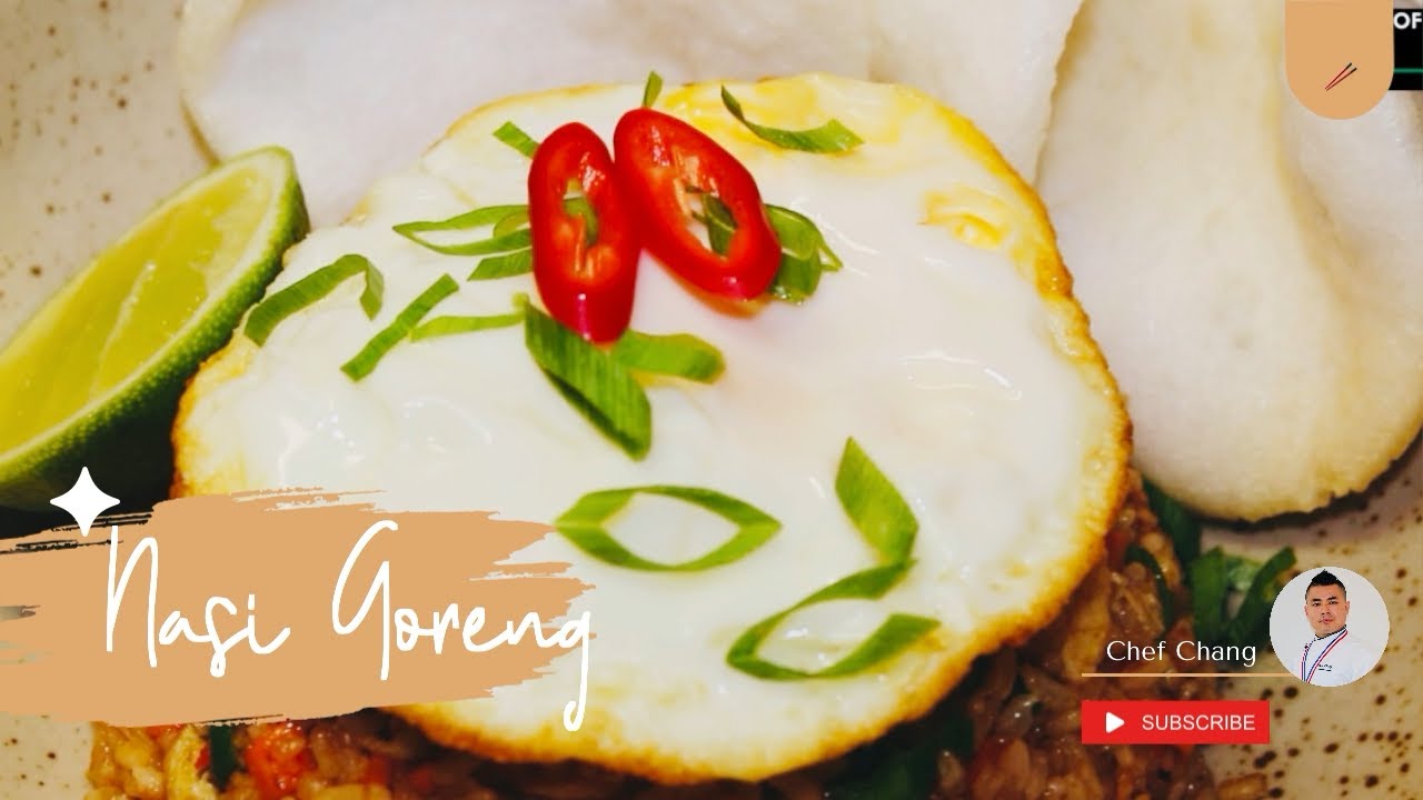Nasi Goreng Recipe || नसि गोरेङ ||Indonesian Fried Rice || Restaurant style || Master Chef Chang 🥢