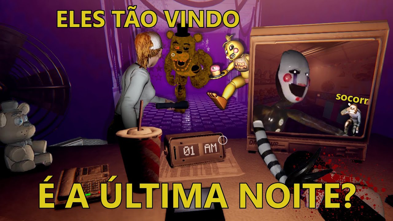 Como NÃO jogar FNAF 2: Doom REBORN #7