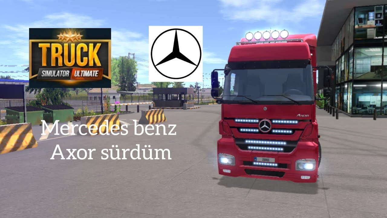 Mercedes benz axor sürdüm 