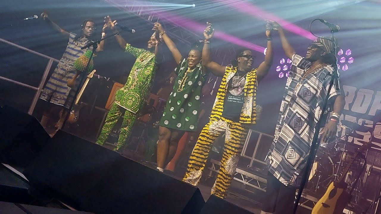 Benin International Music. Saturday evening at Tropical Pressure Festival, Cornwall 12/07/2025