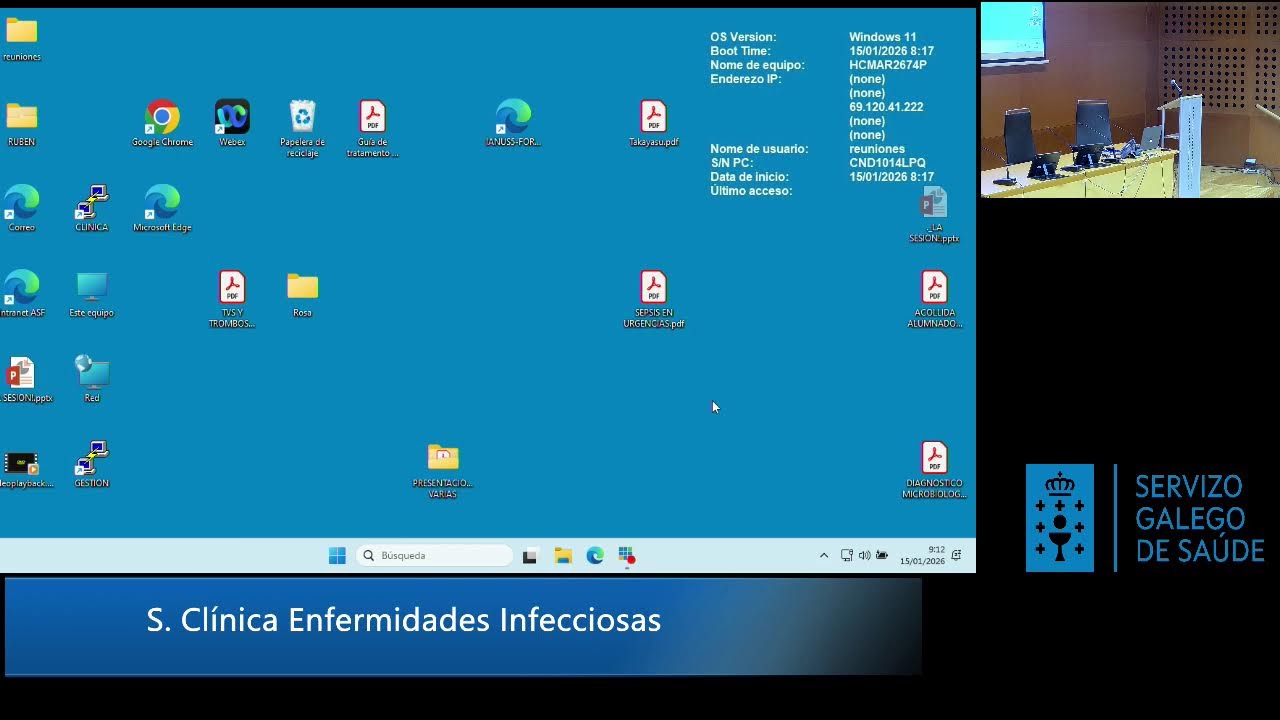 Sesión Clínica Enfermidades Infecciosas