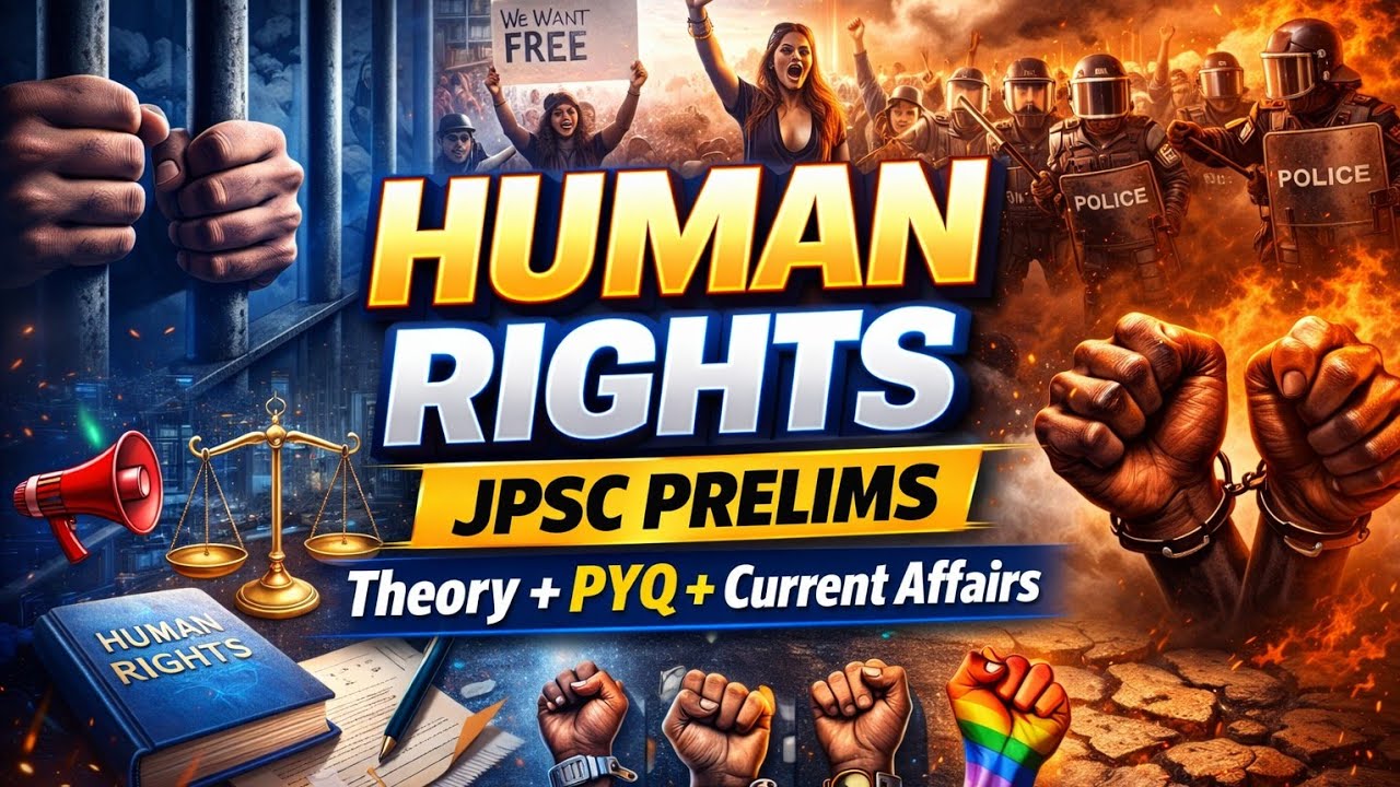 Human right for Jpsc pt THEORY+ current+ pyq