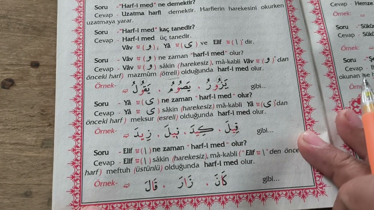 TAM KARABAŞ TECVİDİ 1. DERS