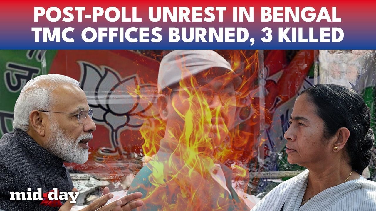 West Bengal BLEEDS: 3 Killed in Post-Poll Violence as Political Clashes SPIRAL Across Districts