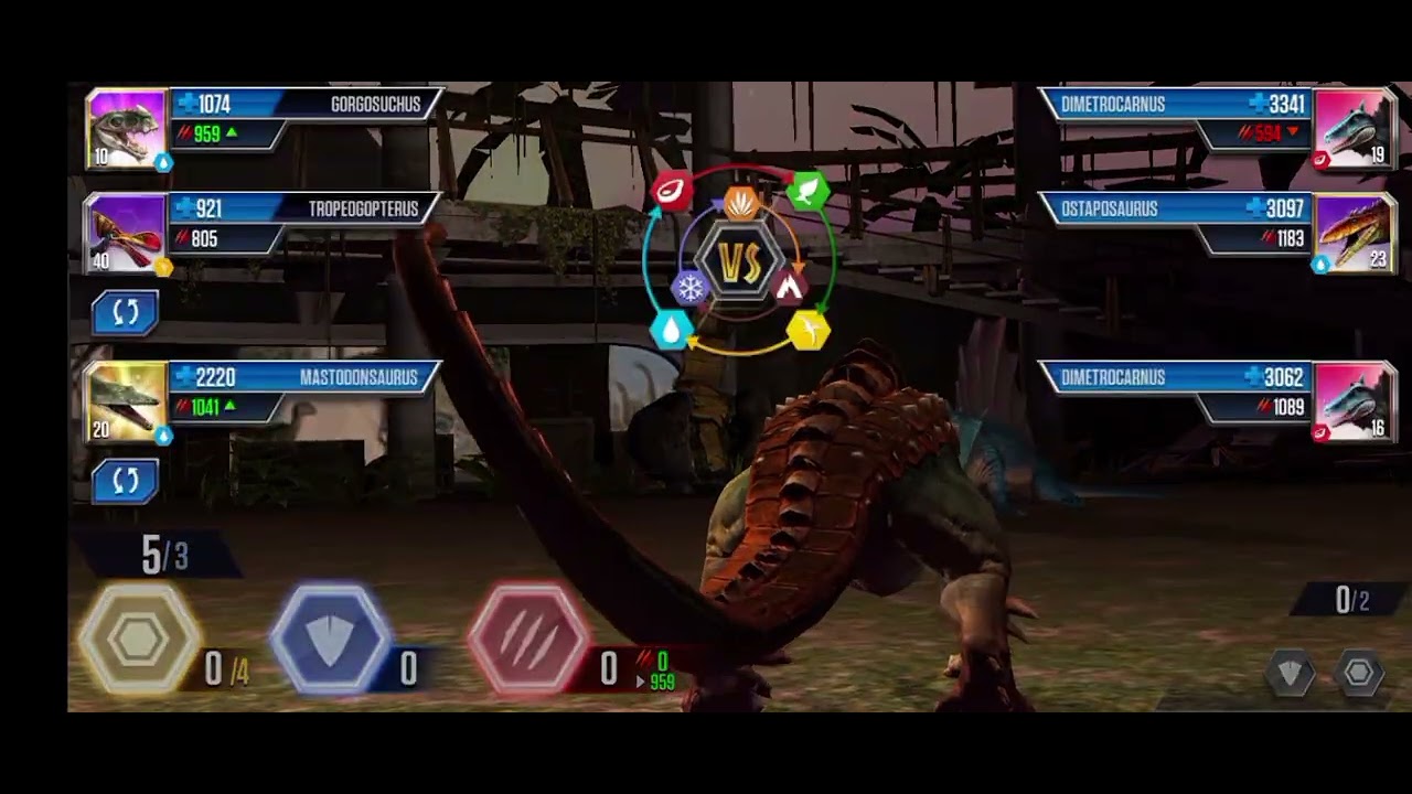 Completamos los combates para el evento y próximamente  megalocevia!| Jurassic World the game