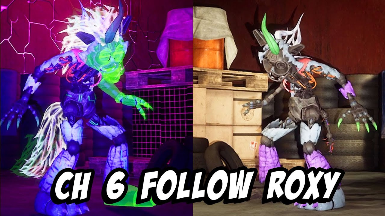 Ch 6 Follow Roxy Walkthrough FNAF Ruin | What happened to Roxy?