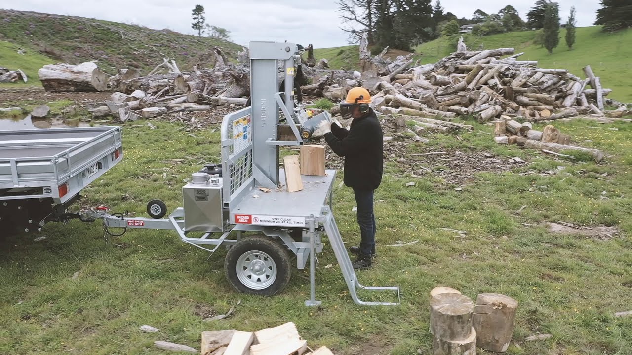 Brent Smith M&M Logsplitter Safety Video