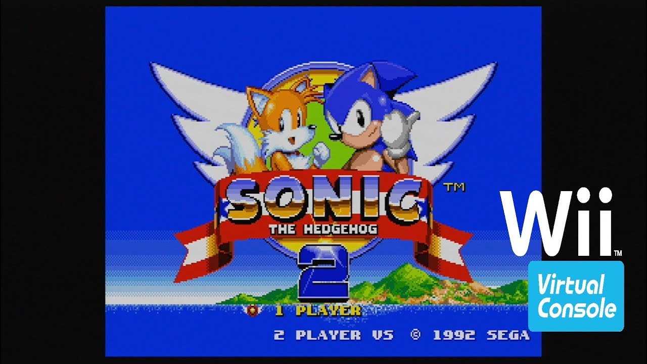 Sonic The Hedgehog 2 (Genesis/Wii Virtual Console) Gameplay [HD/60FPS]