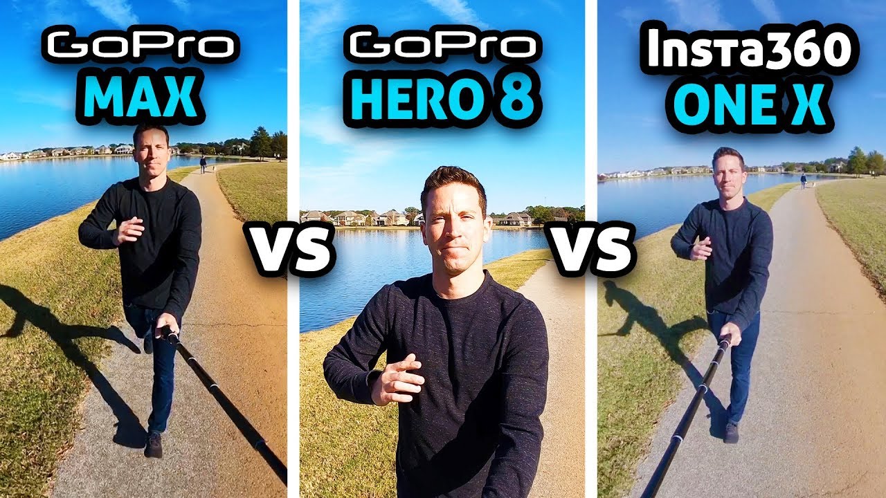 GoPro MAX vs HERO 8 vs Insta360 ONE X!