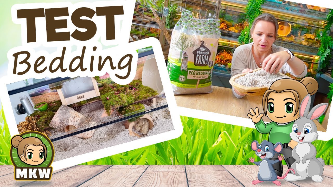Gerbilscaping voor Dikstaartgerbil met Supreme Eco Bedding 🐹 Marika's Knaagdierwereld
