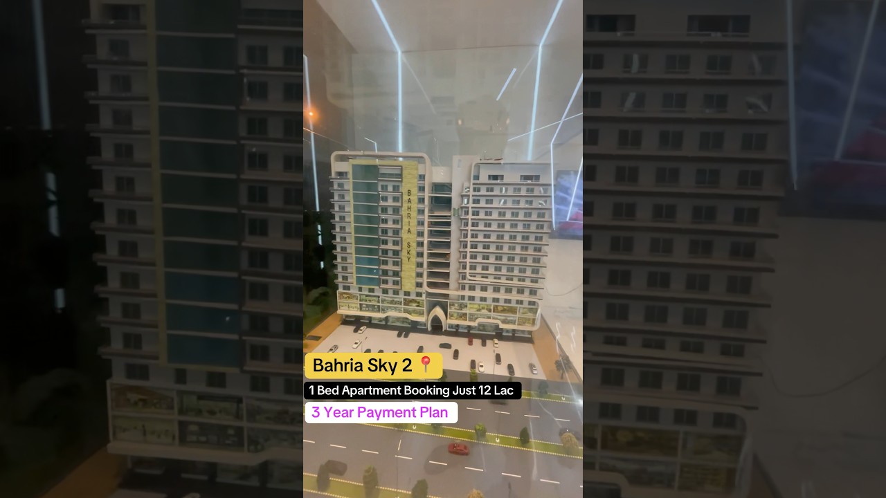 Bahria Sky 2 Booking Open ▪️📞0300-5339816▪️#apartment #viralvideo #foryou #apartmentforsale