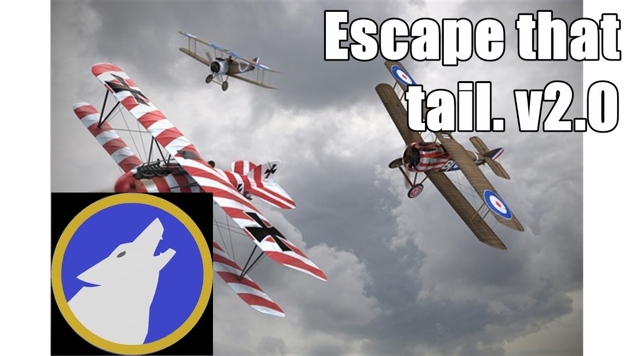 Techniques to engage tailing planes Ver. 2.0 | 2v1 dogfight | Battlefield 1 Fight School