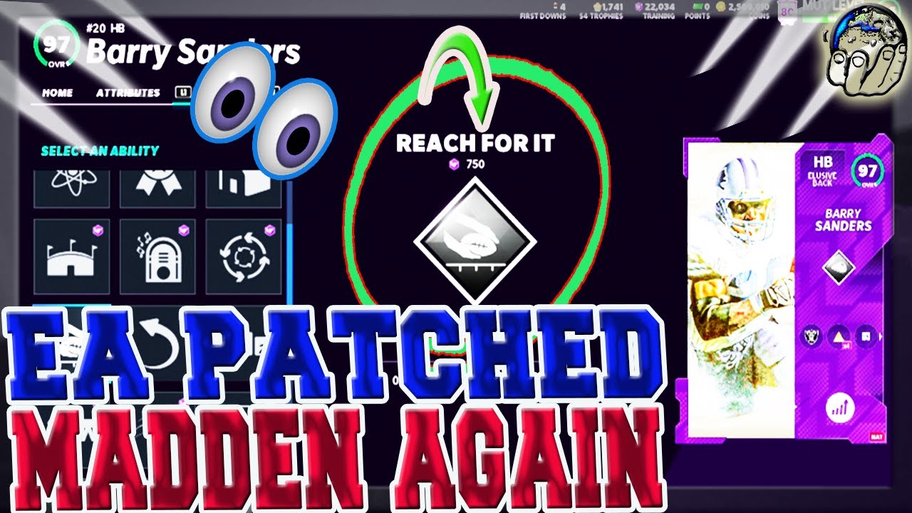 EA PATCHED MADDEN 21 AGAIN! THIS TIME THEY TELL US! COVER 3 FIX REACH FOR IT Madden 21 Ultimate Team