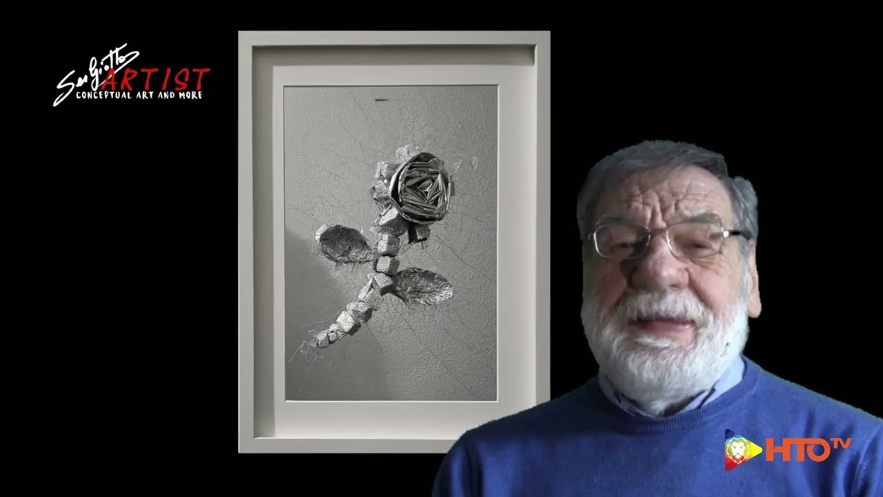 Sergio Viscardi in arte SerGiotto - La negazione dell'immagine riflessa nello specchio - www.HTO.tv