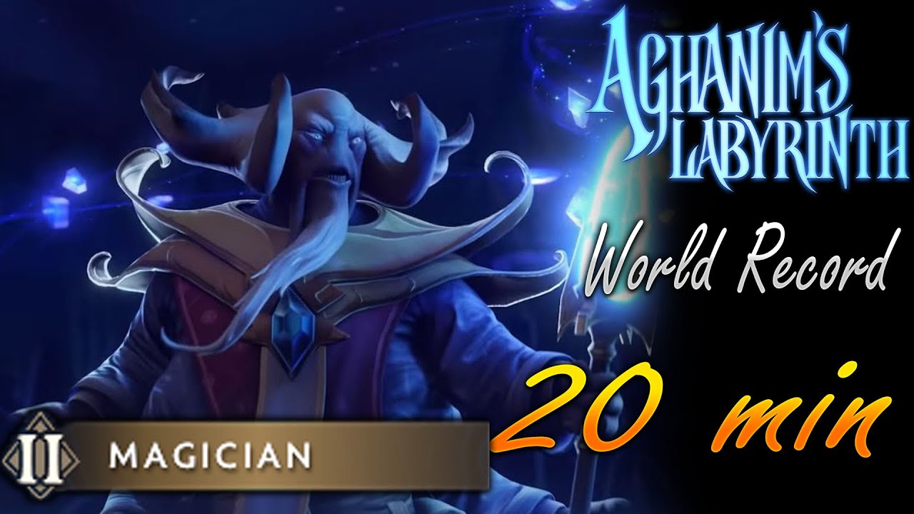 Aghanim Labyrinth Trial Best World Record 20 Min