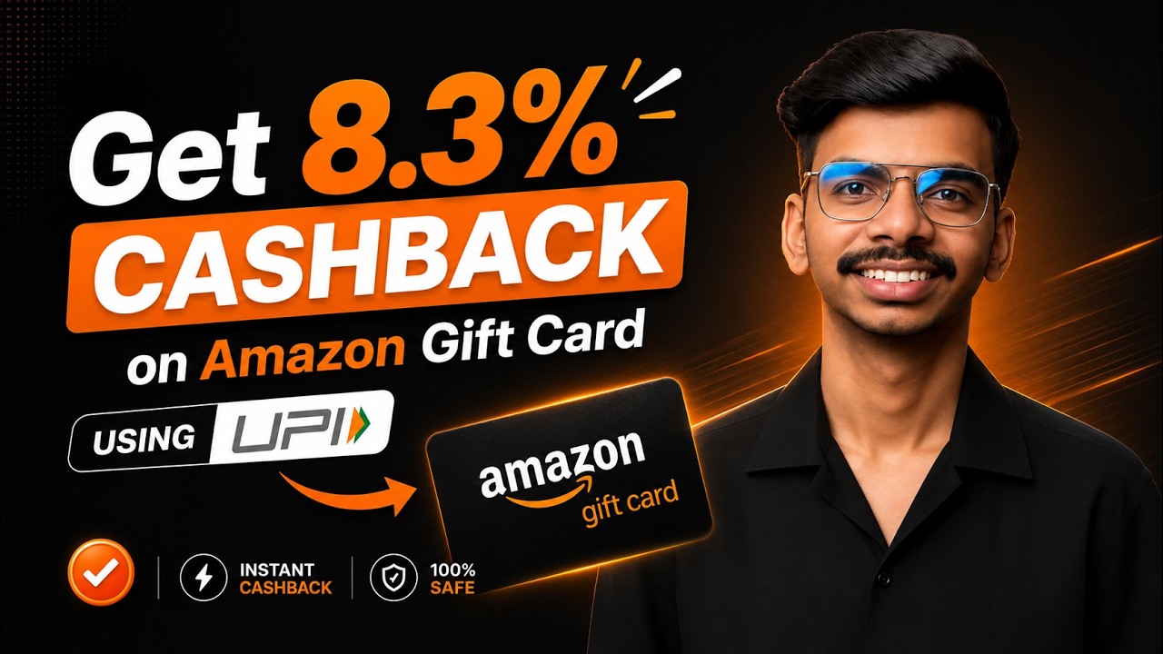 Flat 8.3% Cashback On Amazon Pay Gift Card | Amazon Pay Balance New Trick (June 2026) | Fintech Aman