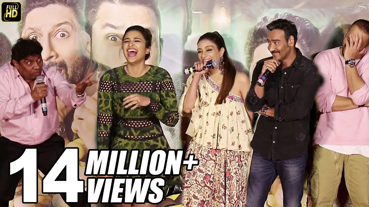 Ajay Devgn, Johnny Lever, Parineeti Chopra & Rohit FUNNY Moments At Golmaal Again Trailer Launch