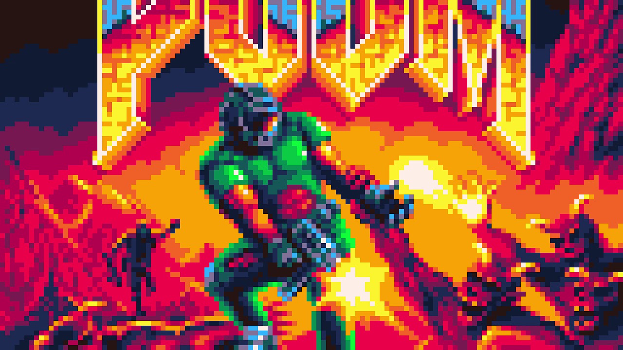 Poom OST - E1M2 - The Imp's Song (Pico-8 8-bit Cover)