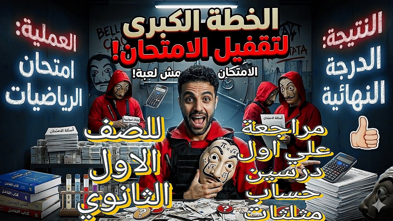 مراجعة علي أول درسين حساب مثلثات للصف الاول الثانوي الترم الثاني