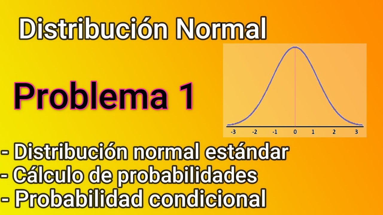 Distribuci&oacute;n Normal - Problema 1