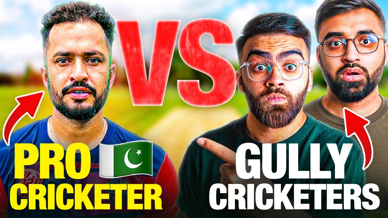 Mohammad Nawaz plays a ONE OVER match with us! 