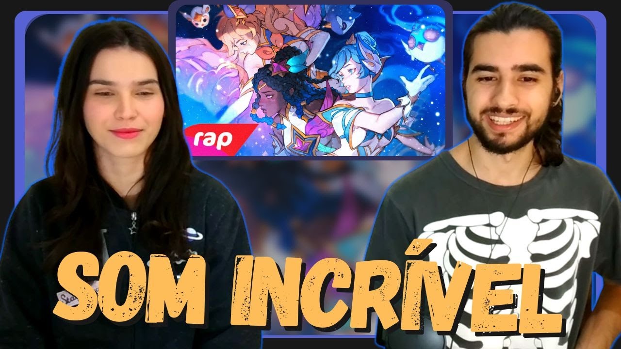 REACT Rap das Guardiãs Estelares (League of Legends: Wild Rift) - GAROTAS MÁGICAS | NERD HITS