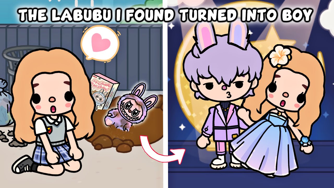 The Labubu I Found Turned Into a Handsome Boy 😳💘 | Toca Boca Life Story