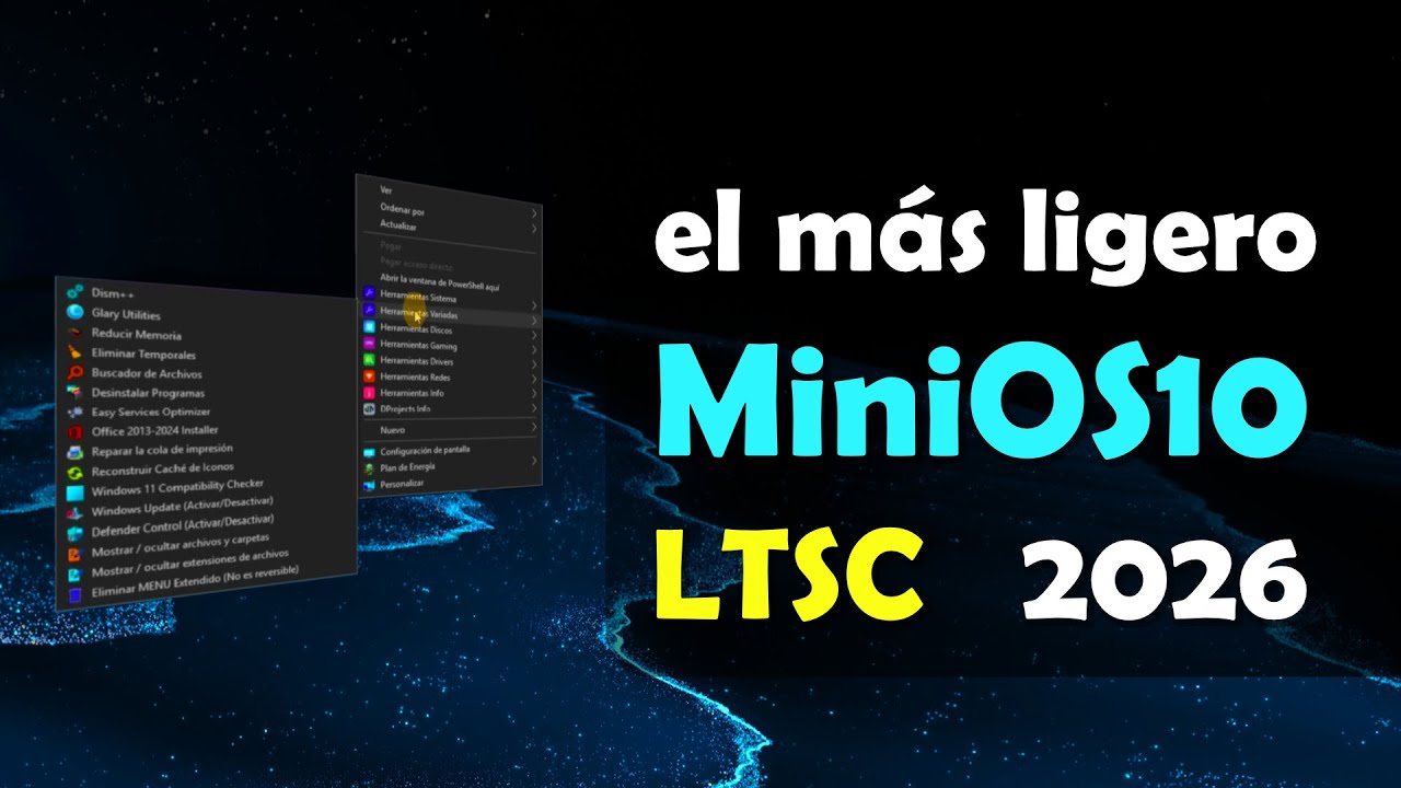 MiniOS 10 LTSC en 2026: &iquest;Cu&aacute;l versi&oacute;n es m&aacute;s ligera, 1809 o 21H2?#xdoofy92 #dprojects #windows10