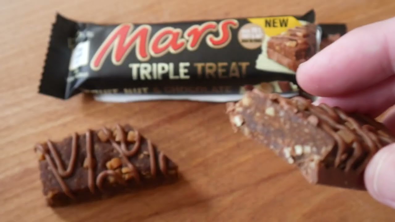 Mars Triple Treat 🍫 Wie schmeckt der neue Mars Riegel aus England ? 🤔