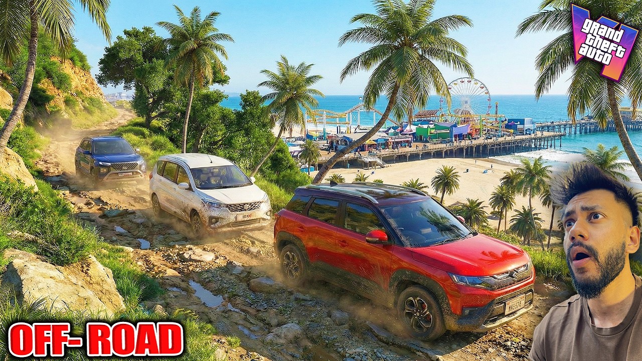 GTA 5 MARUTI SUZUKI BREZZA VS ERTIGA VS HYUNDAI CRETA TOP SPEED AND OFFROAD |GTA 5 ABHISHEKKZ GAMING