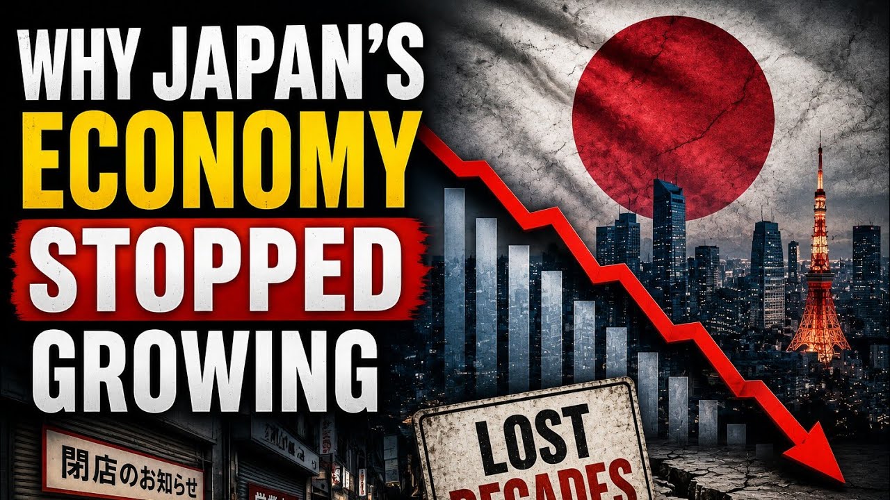 Why Japan's Economy Stopped Growing | The Lost Decades Explained
