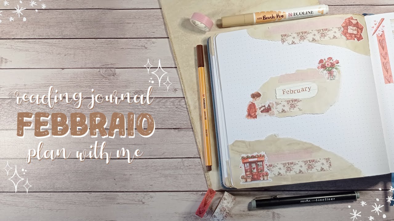 Reading Journal: Febbraio - Plan with me