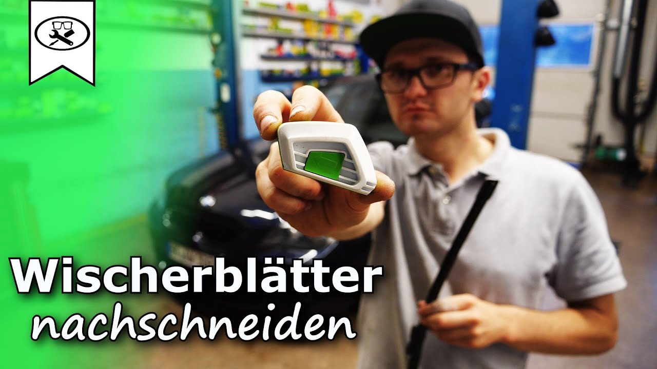 ECOCUT pro Scheibenwischer nachschneiden | ECOCUT Test | VitjaWolf | HD