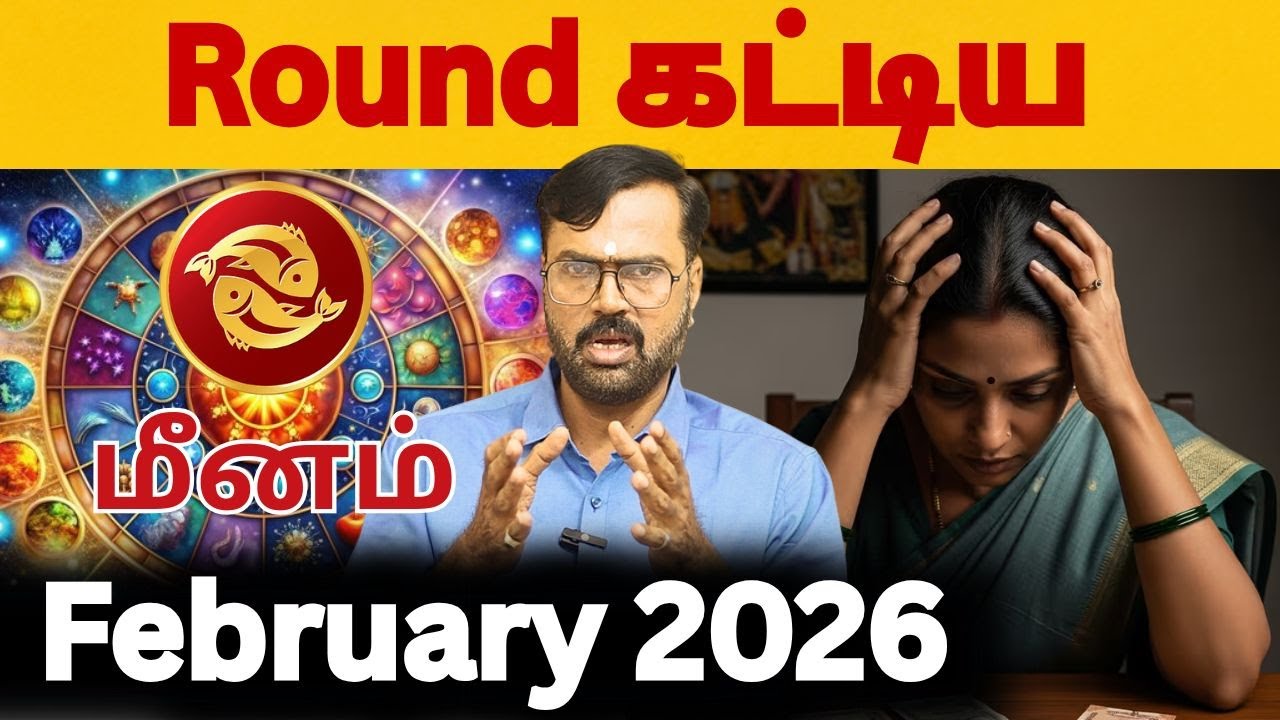 February Month Rasi Palan 2026 #மீனம் #meenam #Piscesvd #astrology #rasi #horoscope #rasipalan #2026