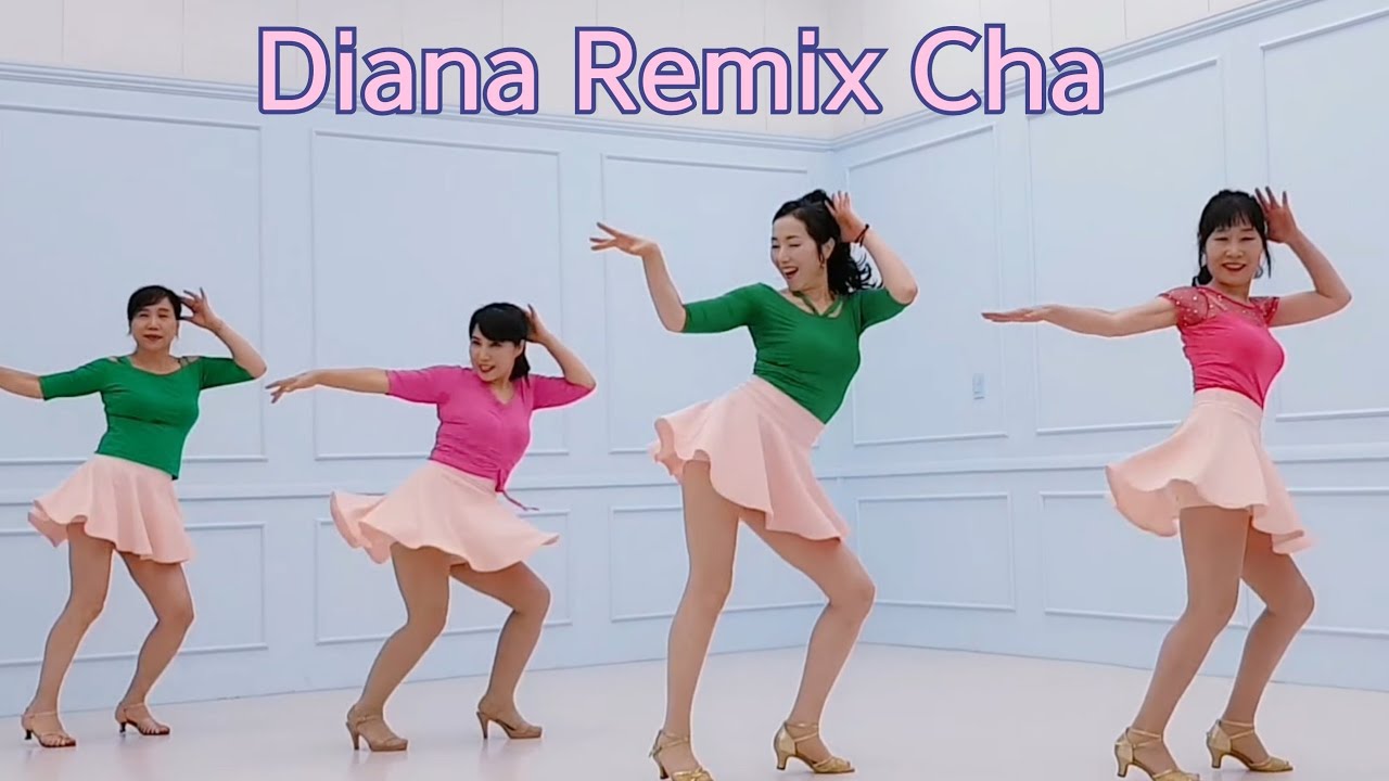 [예주쌤 라인댄스]Diana Remix Cha Line Dance 다이애나 리믹스 차 라인댄스