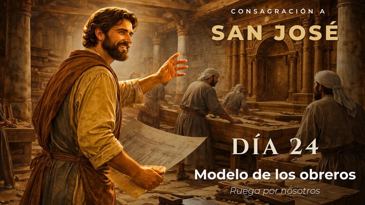 Consagración a SAN JOSÉ Día 24 | Modelo de los obreros