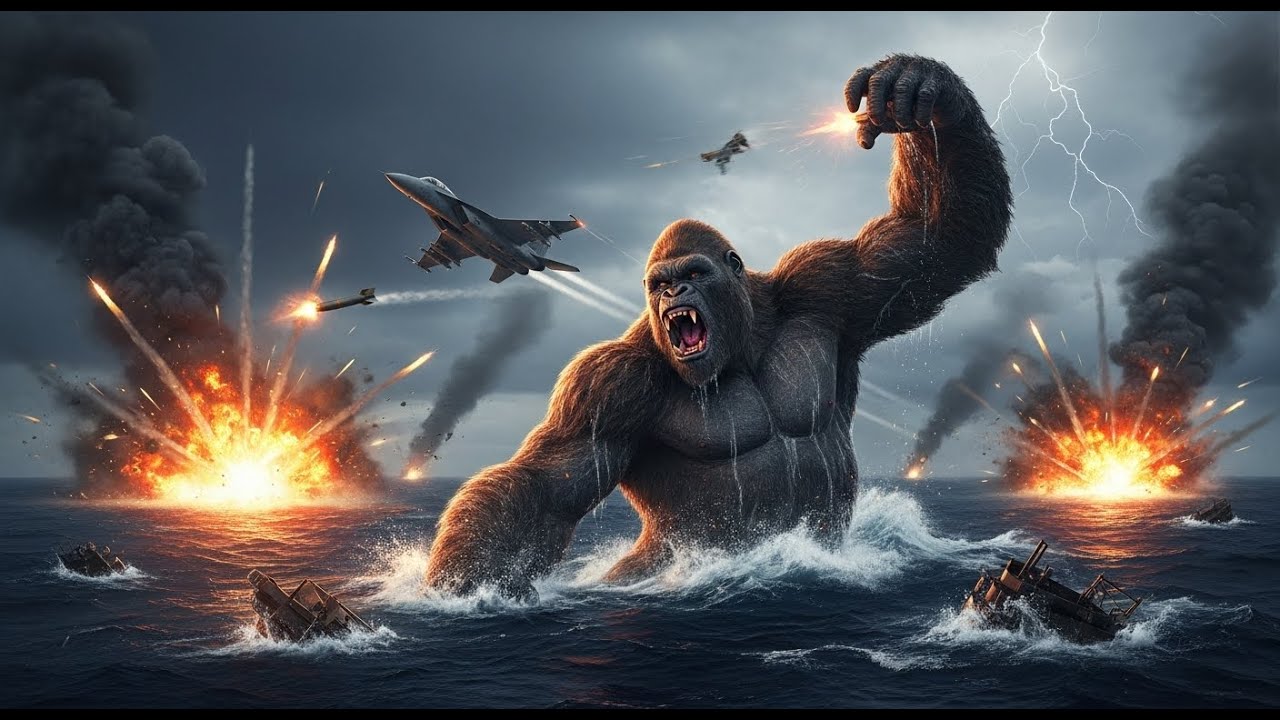 KING KONG VS THE SKY ARMADA