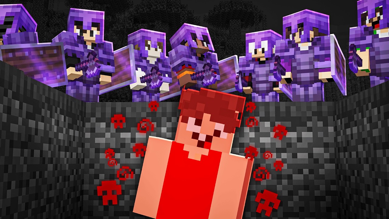 Fui Caçado no Servidor Mais Difícil de Minecraft