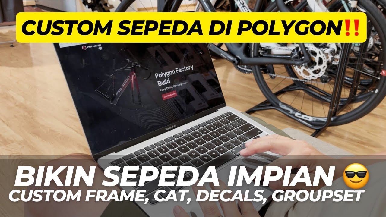 CUSTOM SEPEDA IMPIAN DI POLYGON, TERNYATA BISA‼️