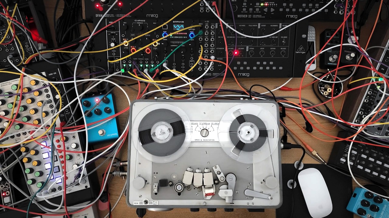 Modular Synth Sci-Fi Ambient - Cosmic Noise - Reel to Reel Lo-Fi Experiment